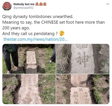 why were chinese tombstones found